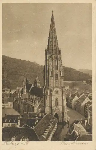 Freiburg Das Münster gl1927 102.813