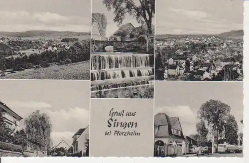 Singen/Pforzheim Mehrbildkarte ngl 82.973