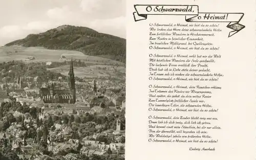 Freiburg Stadtpanorama Gedicht ngl 102.192