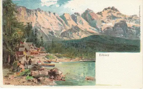 Eibsee b.Garm.-Partenk. Um 1900 ngl 22.309