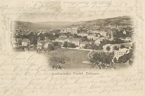 Tübingen a.N. Akademisches Viertel gl1901 101.794