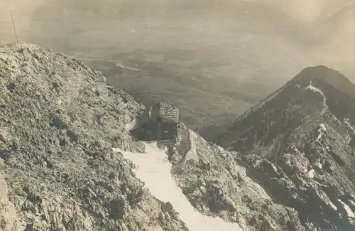Berghütte und Panorama ngl 104.182