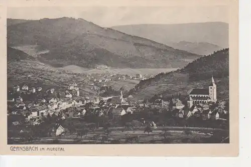 Gernsbach i. Murgtal Gesamtpanorama gl1923 83.051