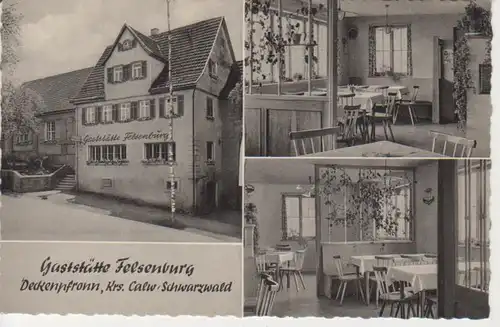 Deckenpfronn Gaststätte Felsenburg ngl 83.477