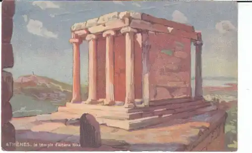 GR Athenes. Le temple d'Athena Nike ngl 20.443