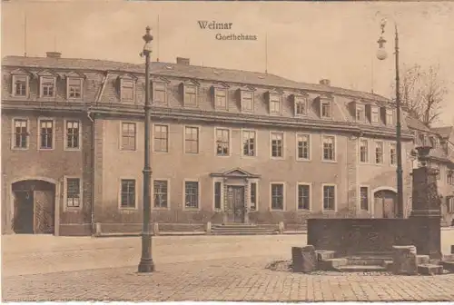 Weimar Goethe-Haus ngl B4477