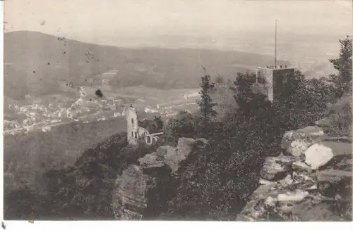 Baden-Baden Blick vom alten Schloß gl1910? 24.312