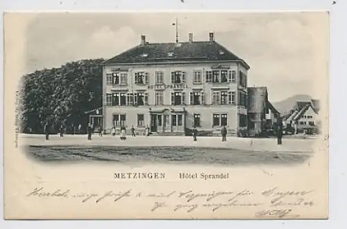 Metzingen Hotel Sprandel gl1907 52.022