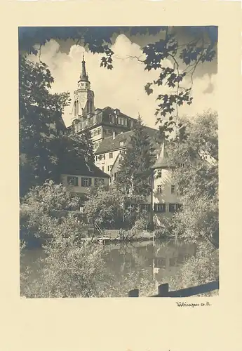 Tübingen a.N. Hölderlinturm Stiftskirche ngl 101.747