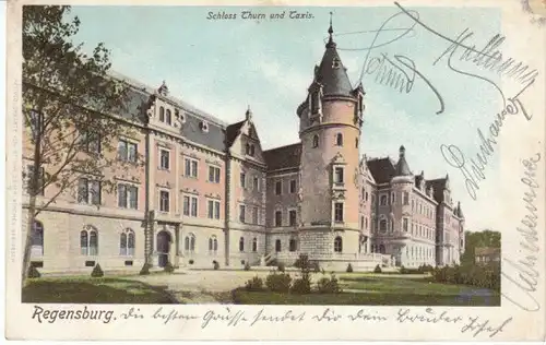 Regensburg Schloß Thurn u.Taxis gl1902 23.322