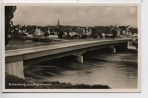 Rottenburg a.N. Neue Neckarbrücke gl1941 52.041