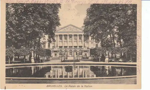 Bruxelles Le Palais de la Nation feldpgl1915 20.700
