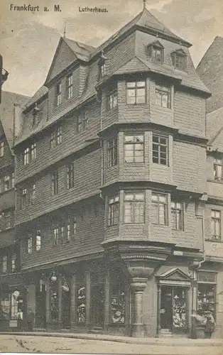 Frankfurt am Main Lutherhaus gl1908 104.873
