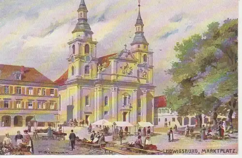 Ludwigsburg Marktplatz ngl 83.861