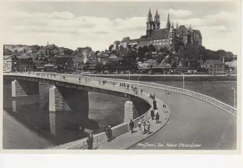 Meissen Neue Elbbrücke gl1937 84.929