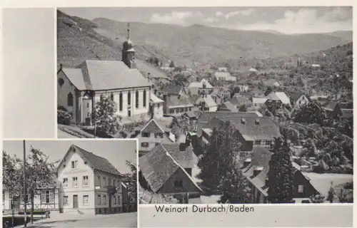 Durbach/Baden Gasthaus Eintracht Panorama ngl 82.831