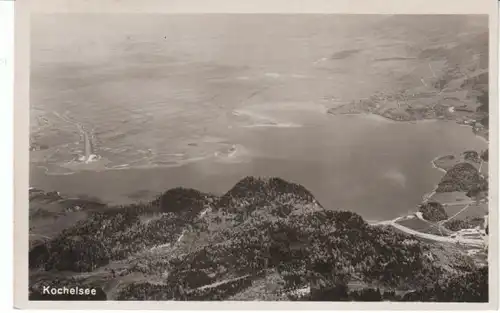 Der Kochelsee in seiner Landschaft gl1932 22.509