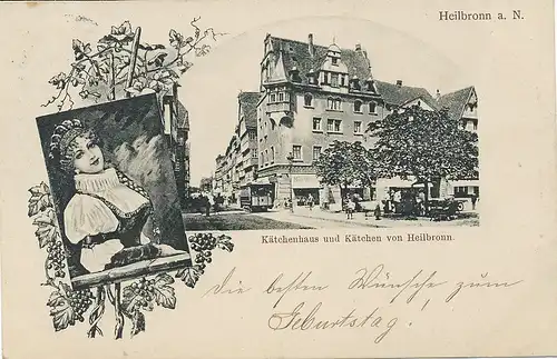 Heilbronn a.N. Kätchen und Kätchenhaus gl1920? 102.006