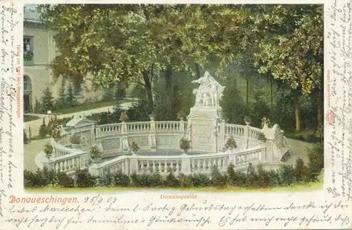 Donaueschingen Donauquelle gl1903 102.977