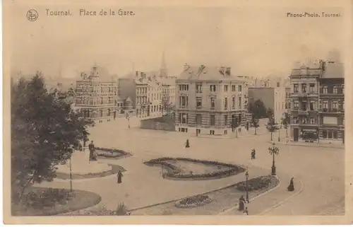 Tournay Place de la Gare feldpgl1917 20.689