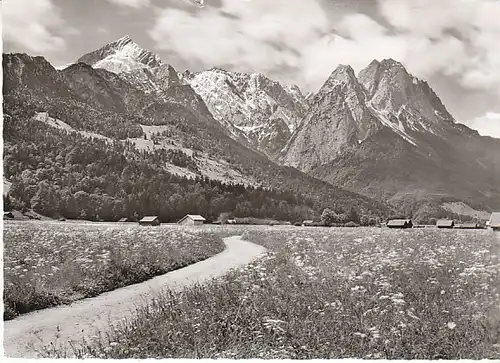 Alpspitze u.Waxenstein b.Garmisch gl1959 C1303