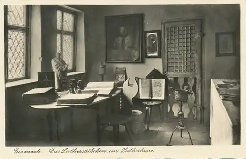 Eisenach Lutherstübchen im Lutherhaus ngl 102.926