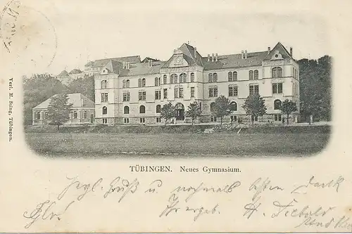 Tübingen a.N. neues Gymnasium gl1902 101.793