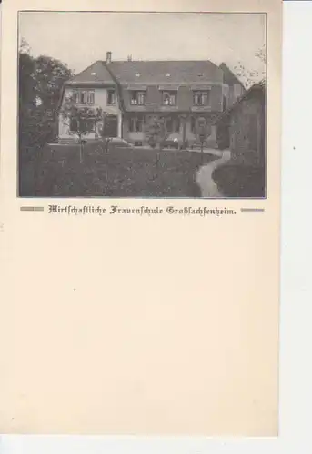 Großsachsenheim wirtschaftliche Frauenschule ngl 84.194