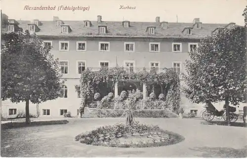 Fichtelgebirge Alexandersbad Kurhaus gl1918 22.140