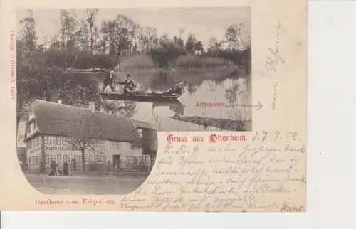 Ottenheim Gasthaus zum Erbprinzen gl1902 82.701