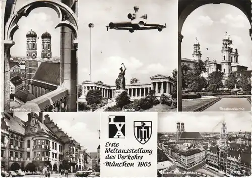 München 1.Weltausstellung d.Verkehrs 1965 gl1965 20.831