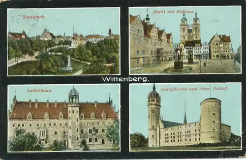 Wittenberg 4 Ansichten gl1914 103.661