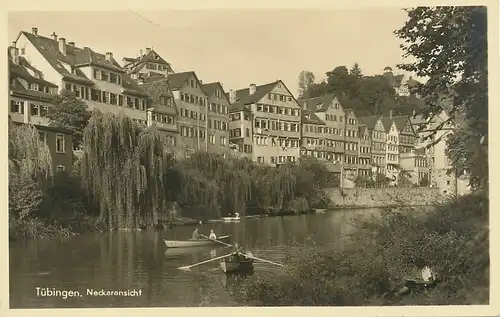 Tübingen a.N. Neckaransicht gl1942 101.759