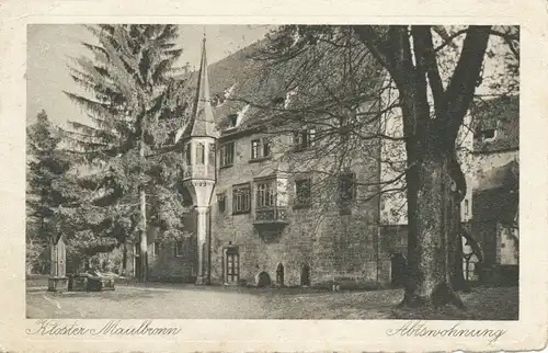 Kloster Maulbronn Abtswohnung gl1927 101.967