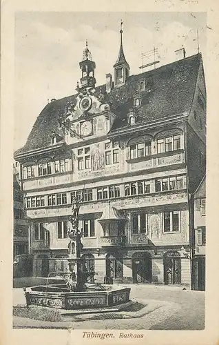 Tübingen a.N. Rathaus gl1924? 101.752