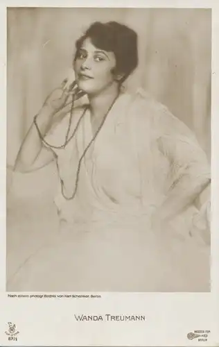 Porträt Wanda Treumann gl1917 106.187