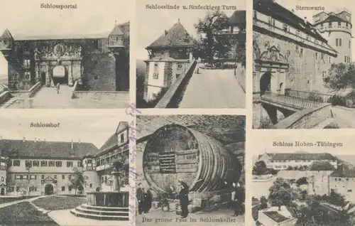 Tübingen Mehrbildkarte feldpgl1915 103.266