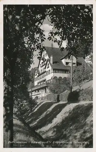 Bad Liebenzell Erholungsheim Ludwigsburg gl1941 101.932