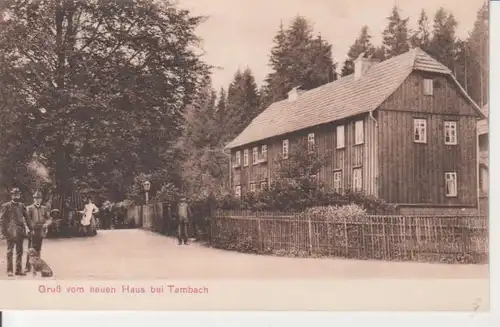 Gruß vom Neuen Haus bei Tambach gl1908 89.431