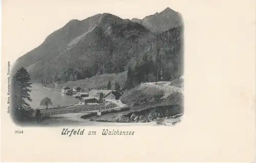 Urfeld am Walchensee um 1900 ngl 22.310