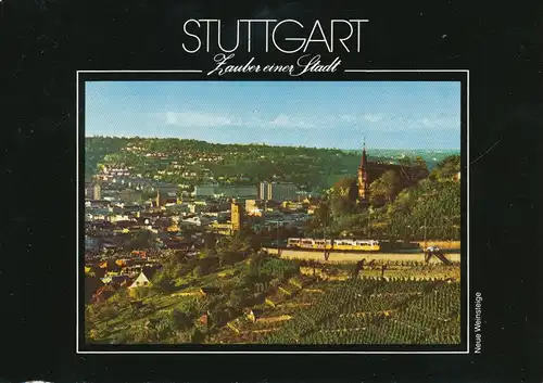 Stuttgart Neue Weinsteige gl1984 110.169