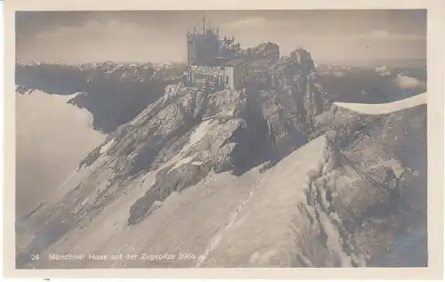 Münchner Haus auf der Zugspitze gl1932 22.460