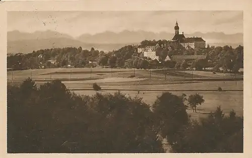 Kloster Andechs Totalansicht gl1935 120.264