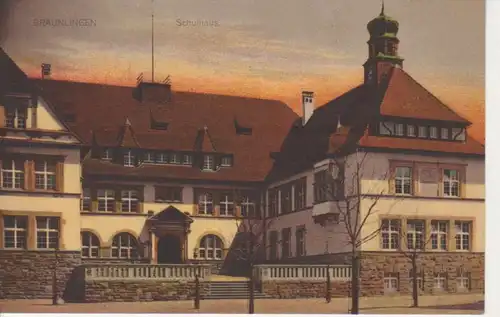 Bräunlingen Schulhaus gl1915 82.825