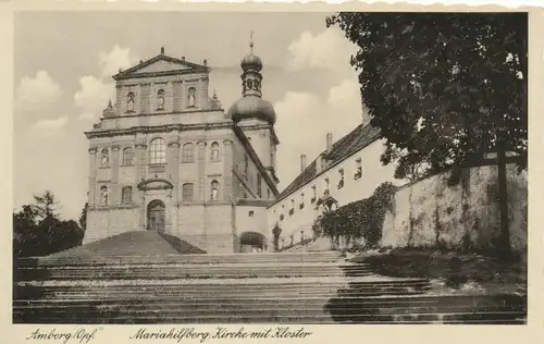 Amberg Mariahilfberg Kirche Kloster ngl 109.169