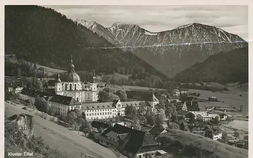 Kloster Ettal Totalansicht ngl 120.011