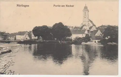 Nürtingen a. N. Partie am Neckar gl1910 83.160