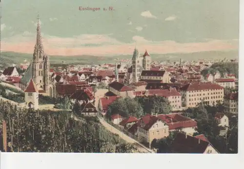 Esslingen Stadtpanorama gl1909 83.304