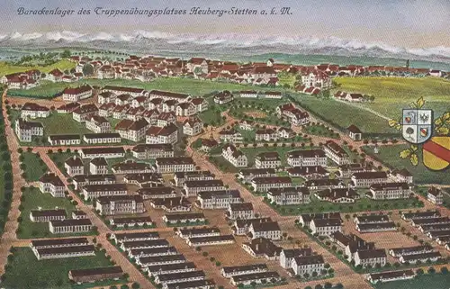 Heuberg-Stetten Barackenlager feldpgl1916 108.558