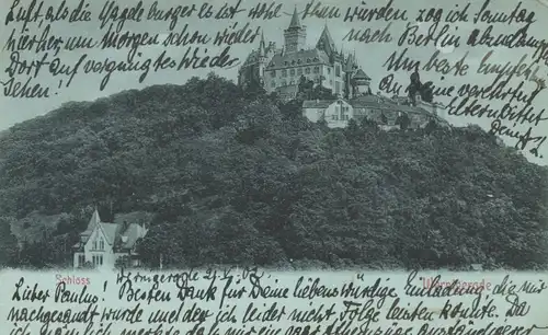 Wernigerode Schloß gl1902 103.288